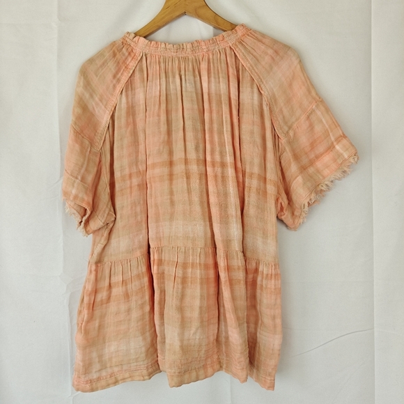 Anthropologie Pilcro And The Letterpress The Bette Babydoll Blouse Size M - Picture 11 of 13